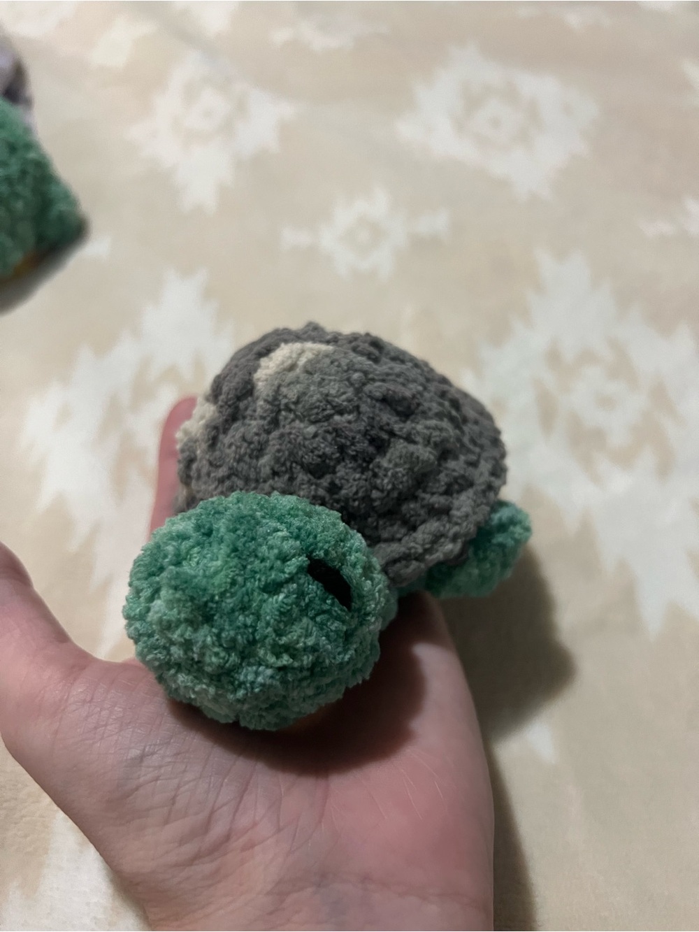 Plush Crocheted Turtle 🐢 - Picture 2 of 5